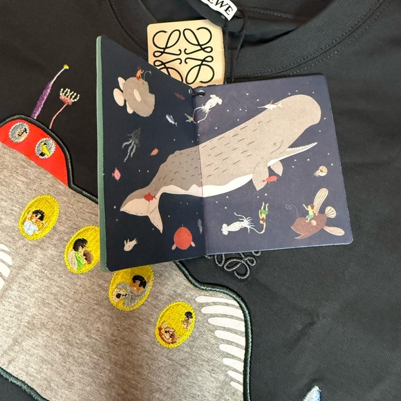 LOEWE Men’s Suna Fujita Submarine T-Shirt – Size L – New with Tags - Picture 7 of 8